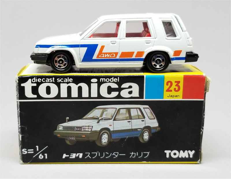Illustration for article titled Radcast 2018: Tomica Toyota Sprinter Carib